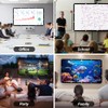 DASIAUTOEM 100 Inch Canvas Projector, 16:9 HD 4K Projector Screen
