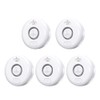 5 Pack Water Leak Alarm Detectors - 120dB Loud Alert