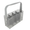 Electrolux Universal Slimline Dishwasher Cutlery Basket, Light Grey