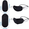 Y8HM 6 Pairs Non-Woven Fabric Eye Patches, Medium and Large