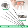 Long Drill Bit, 5Pcs High Speed Steel Small Twist Drill