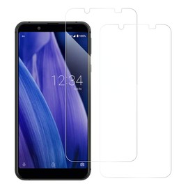 [Pack of 2] LOOF Protective Film for AQUOS sense3 basic / SHV48 / SoftBank Easy to Apply Screen Protector, Soft Film, Bubble-free, Scratch-proof, Crack-proof, Shock-Absorbing, High Sensitivity, High
