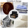 LOVSTORAGE Large Hat Storage Box for Women & Men, Stackable