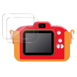 NIUQCTIAN For Anpanman Kids Camera Film, Protective Film, 9H Hardness, Bubble Prevention, Highly Transparent, Fingerprint Prevention, Shatterproof Treatment, High Transmittance, Protective Film