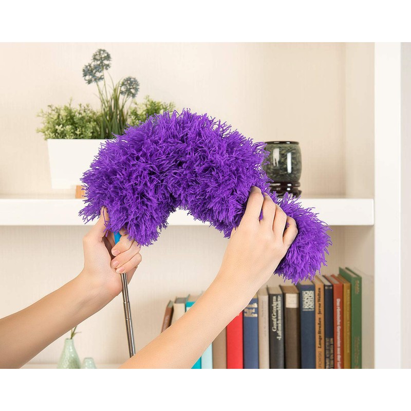 Sichler Haushaltsgeräte Extendable Microfibre Duster with XXL Telescope up to