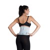 LOREY-LU10077 Breathable Back Support Elastic Mesh Size L Colour Silver