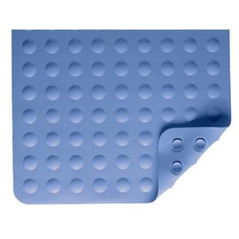 NOVA Medical Products Rubber Bath Mat, Blue