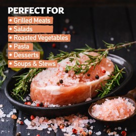 Eastanbul Himalayan Pink Salt Grinder Refill, 2.2lb, Pink Himalayan Sea Salt Coarse Grain, 100% Pure Himalayan Salt, Chef-Grade Pink Sea Salt, Gourmet Pink Salt, Pink Sea Salt Himalayan Selection