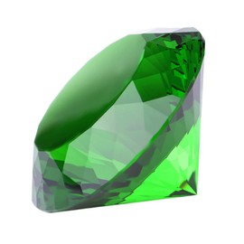 Crystal Glass Diamond Shaped Decoration, Green 60mm Jewel Paperweight,Gift Decoration Idea For Christmas, Thanksgiving (Please identify our brand Yarr Store)
