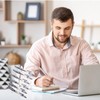 sourcing map 2 Pack Plastic Pen Holder, 6-Slot Acrylic Pen