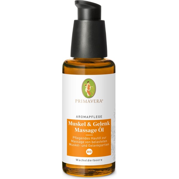 Primavera Organic Muscle & Joint Massage Oil , 50 ml