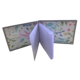 Mala Leather RFID Protected Credit Card ID Holder Santorini Cat