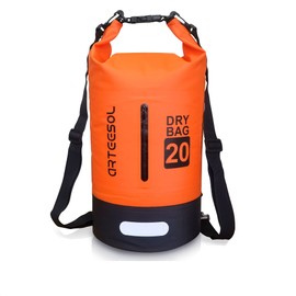 Dry Bag 5L/10L/20L/30L Wet Bag Waterproof Bag with Phone Pouch Double Shoulder Strap Backpack for Travelling Fishing Cycling Kayaking Swimming Boating Beach