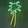 LED Neon Sign Light Coconut Tree Shape Wall Hanging USB