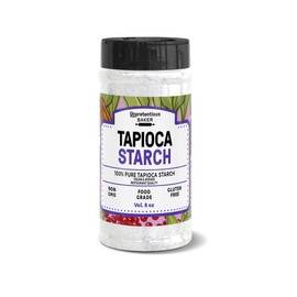 Tapioca Starch By Unpretentious Baker, 1 Cup, Vegan & Gluten-Free, Cornstarch Replacement