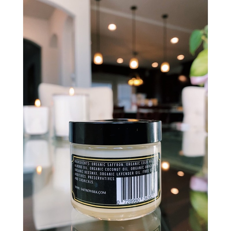 SAFFRON SILK BODY CREAM (60 gram / 2 oz)