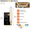 LDCHIUEN T20 T6 Small LED Bulb Long Filament 2W Equal