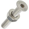 AHC 10mm Countersunk Bolts M10 x 60mm (Including Head) A2