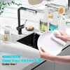 Peevel Dish Soap and Hand Soap Dispenser for Kitchen Sink,