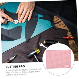 OHPHCALL Handicraft DIY Double Sided Non Skid Cutting Mat Professional Engraving Plate for Sewing Quilting Craft Projects Lightweight Convenient for Amateurs