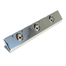 Lap Steel Guitar Bridge in Chrome