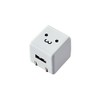 Elecom Audio AC Charger/CUBE/1A Output/USB1P/W Face