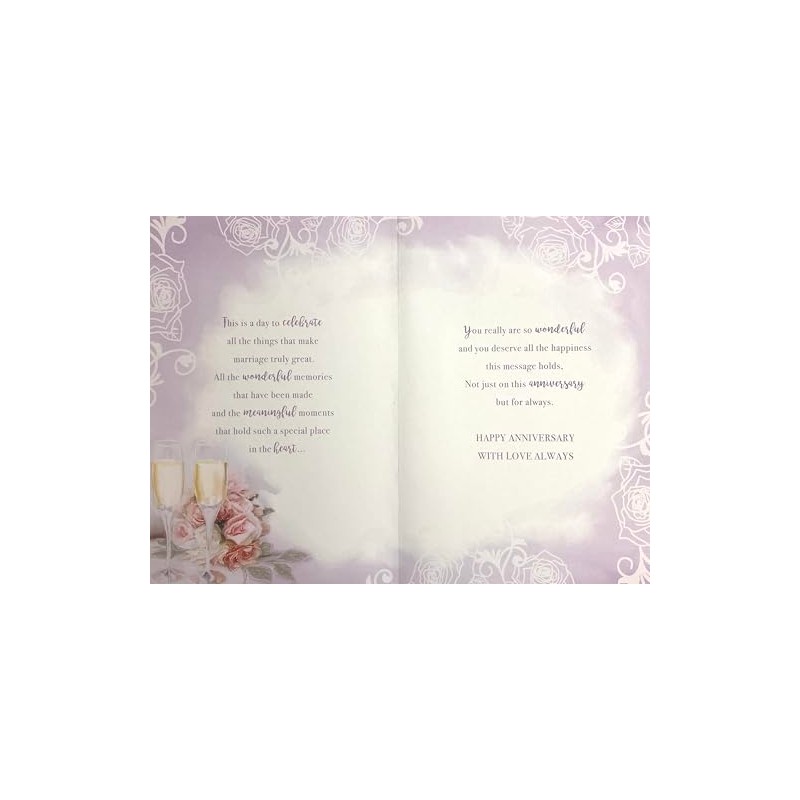 DAUGHTER & SON-IN-LAW Anniversary Card