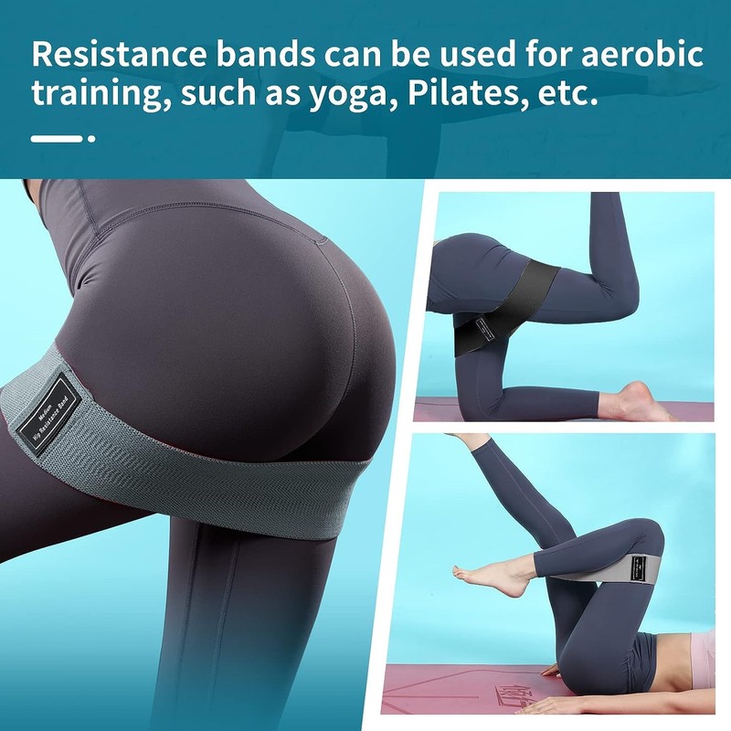 Resistance Bands Sets Portable Exercise Loops for Legs and Hip