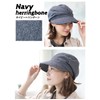 DreamHats Women's Casquette (Comfort Fit and Warm) Fall/Winter UV Protection