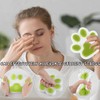 KQOZG Pack of 3 Cat Paw Squishy Stress Relief Fidget