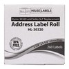 HOUSELABELS Compatible DYMO 30320 Address Labels (1-1/8" x 3-1/2"), Strong