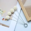 10 Pieces Wool Daubers Ball Brush Leather Dye Tool with