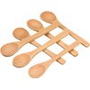 Mix&Home Cucharas de Bambú para Agitador de Café, 6 Piezas,