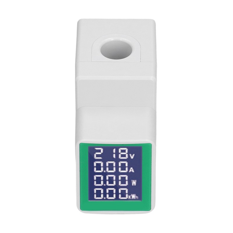 DIN Rail Meter Digital Voltmeter Ammeter Power Energy Monitor Multimeter