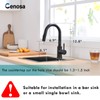 Cenosa Modern Bar Sink Faucet for Kitchen Sink Single Handle
