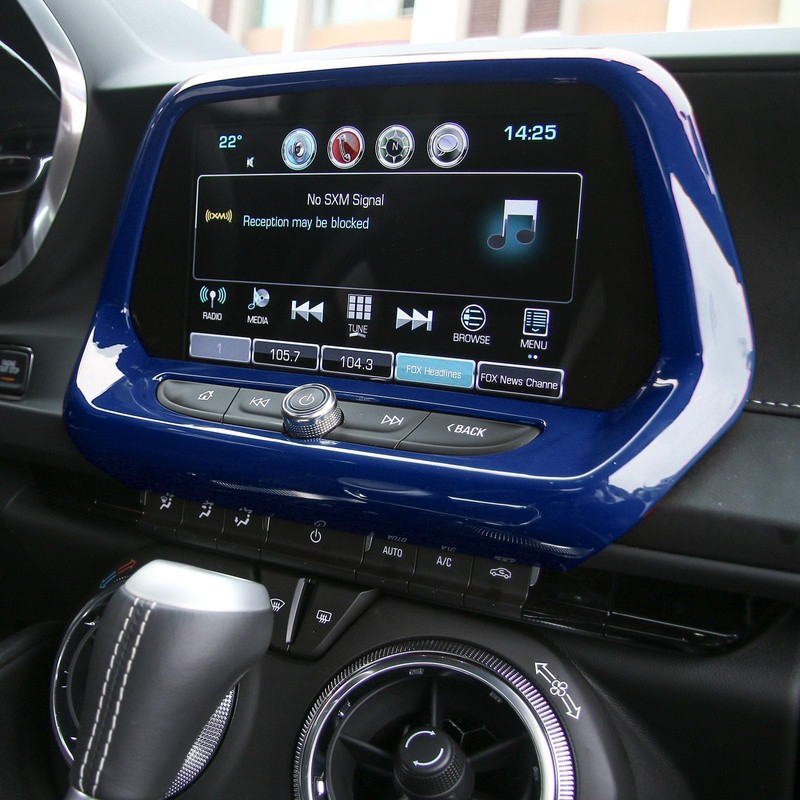 RT-TCZ for Camaro Radio 8" Display Screen Trim Cover for