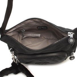 Kipling KIPLING KI3057 P39 Women's Shoulder Bag, Gabby Mini, 4L, Black