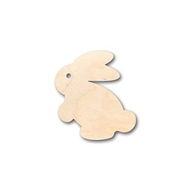 Unfinished Wood Easter Bunny Shape Craft up to 46" DIY 30" / 1"