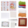 Needle Felting Kit Photo Frame Wool Felting Supplies Animal Plush
