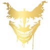 Joker Sticker Decor Film Car Sticker K076 (Metallic Gold, 10