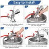Dbgogo All Stainless Steel A Type Keg Coupler German Slider