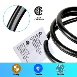 GrillAce Universal Propane Hose with Regulator Gas Grill Regulator and Hose Replacement Parts for Weber Gas Grill, Blackstone Griddles Grill, Nexgrill, Fire Pit Table, Most LP Gas Grills (6ft)