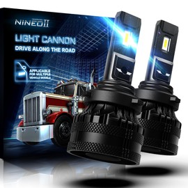 NINEO 9006 Bulbs, High Brightness 800% Brighter HB4 Fog Lights 6500K 9006 Light Bulbs Plug&Play Fog Lamp - Pack of 2