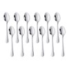 Meisha 12-Piece Coffee Spoons, 4.4-Inch Stainless Steel Mini Demitasse Espresso