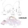 LELYFIT 20LED 3.0M Spaceman Cartoon String Lights, Astronaut Planet Rocket