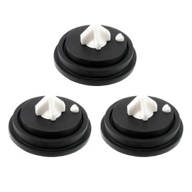 BlingKingdom 3 PCS Replacement Rubber Ball Valve Washers, 27mm Diameter Cistern Refill Valve Diaphragms Toilet Inlet Float Valve Diaphragm Washer Seals