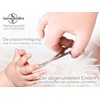 PREMIUM Baby Schere Nagelschere Sichere Baby-Nagelschere mit abgerundeten Enden aus