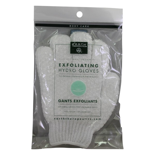 Earth Therapeutics: Exfoliating Hydro Gloves, (3 pack)