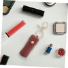 FOMIYES Lipstick Keychain Holder Pouch Portable Lip Gloss Organizer Case
