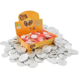 Hannukah Chocolate Gelt Chanukah Coins Gelt Dark Chocolate Hanukkah Candy Coin (Dreidel Game Gift) 24 ct